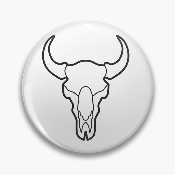 Item preview, Bison Buffalo Skull designed and sold by martinwick.