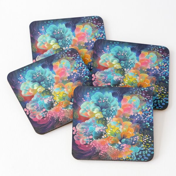 Item preview, Countrystyle abstract florals 3 designed and sold by Art by Lilia.