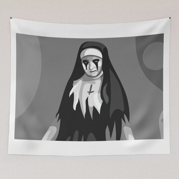 Item preview, Valak ghost Grayscale designed and sold by Rizky Dwi Aprianda.