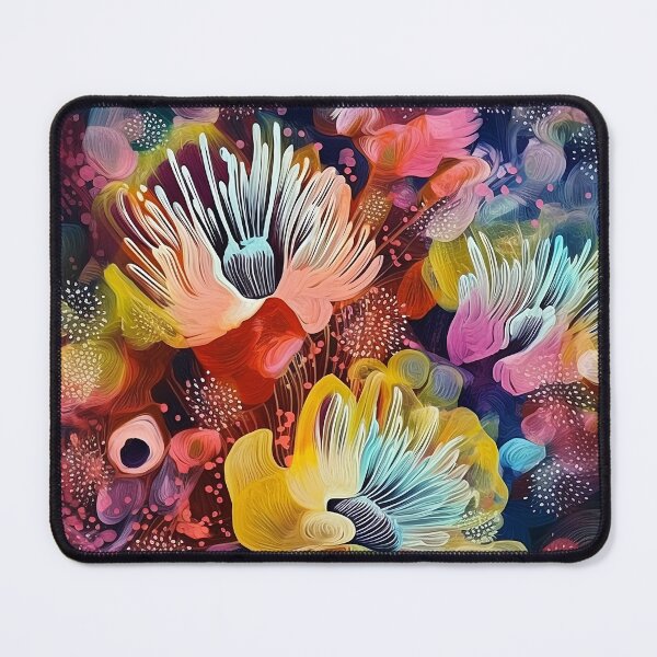 Item preview, Countrystyle abstract florals 4 designed and sold by Art by Lilia.
