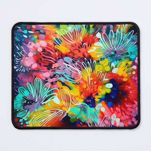 Item preview, Countrystyle abstract florals 5 designed and sold by Art by Lilia.