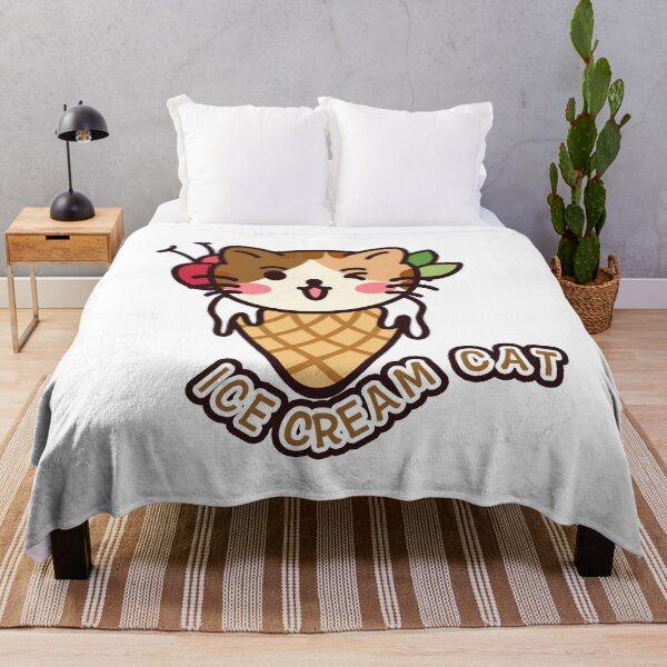 Item preview, Cat miaw,cat miaw love,Cute Cat Miaw,Ice Cream Cat designed and sold by Lychee Design.