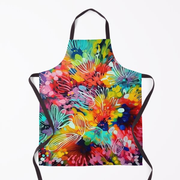 Item preview, Countrystyle abstract florals 5 designed and sold by Art by Lilia.