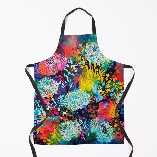 Item preview, Countrystyle abstract florals 6 designed and sold by Art by Lilia.