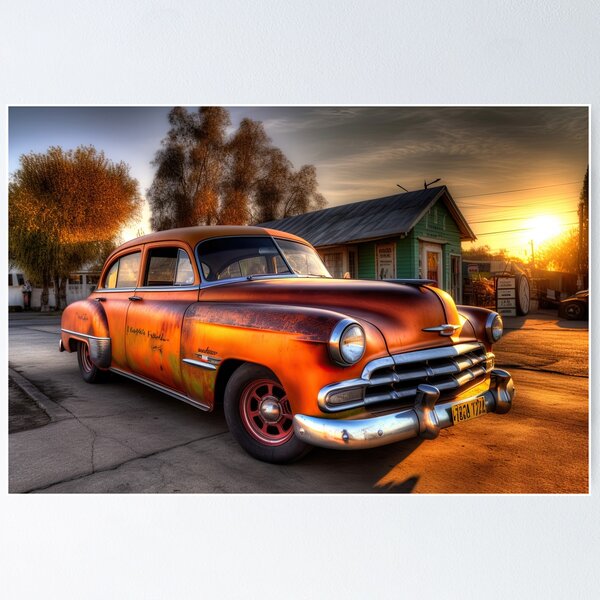 Artikelvorschau, Ein alter Chevrolet Bel Air von 1950 entworfen und verkauft von Diego Re.