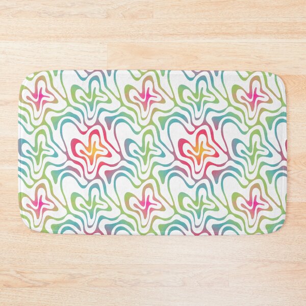 Item preview, Colorful Vivid Organic Retro Print Hand Drawn Shapes Pattern Gradient Swirl designed and sold by creative321.