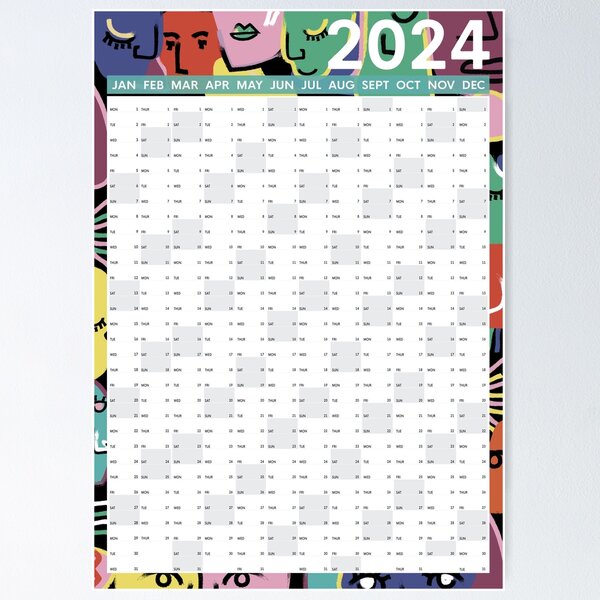 Posters sur le thème Calendrier Annuel 2024