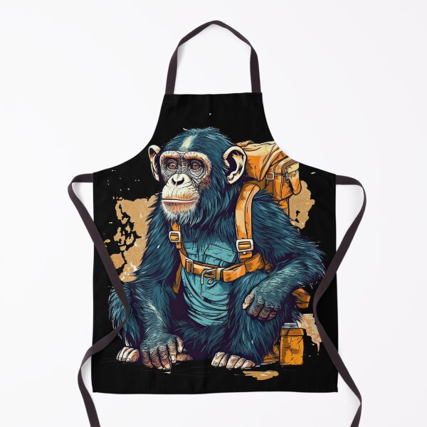 Item preview, Wilderness Chic: Sporty Chimpanzee Gear designed and sold by DooodleGod.