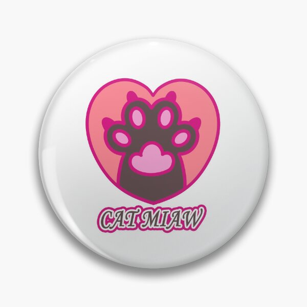 Item preview, Cat miaw,cat miaw love,Cat Paw,Paw Print designed and sold by Lychee Design.