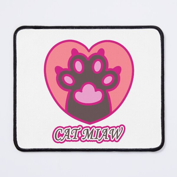 Item preview, Cat miaw,cat miaw love,Cat Paw,Paw Print designed and sold by Lychee Design.