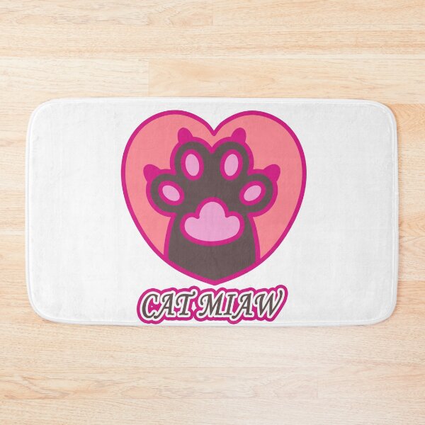 Item preview, Cat miaw,cat miaw love,Cat Paw,Paw Print designed and sold by Lychee Design.