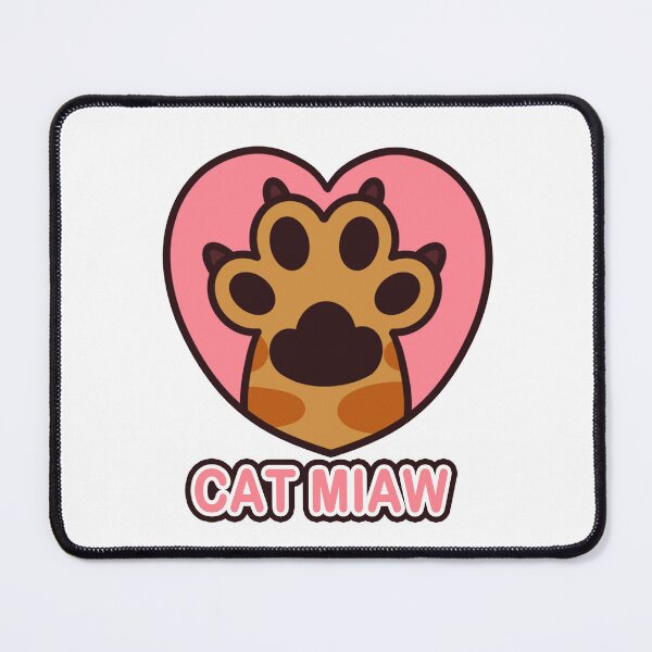 Item preview, Cat miaw,cat miaw love,Cat Paw,Paw Print designed and sold by Lychee Design.