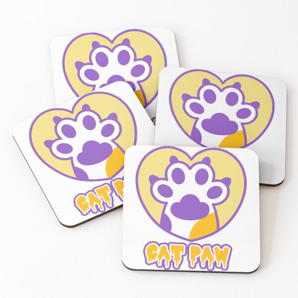 Item preview, Cat miaw,cat miaw love,Cat Paw,Paw Print designed and sold by Lychee Design.