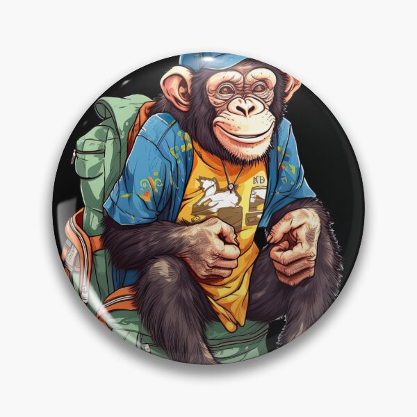Item preview, Chimpanzee Comfort: Adaptable Gear for Ape designed and sold by DooodleGod.