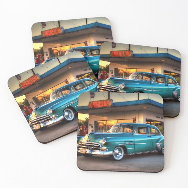 Item preview, 1950 Chevrolet Bel Air At A Gas Station designed and sold by Diego Re.