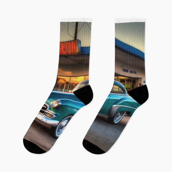 Item preview, 1950 Chevrolet Bel Air At A Gas Station designed and sold by Diego Re.