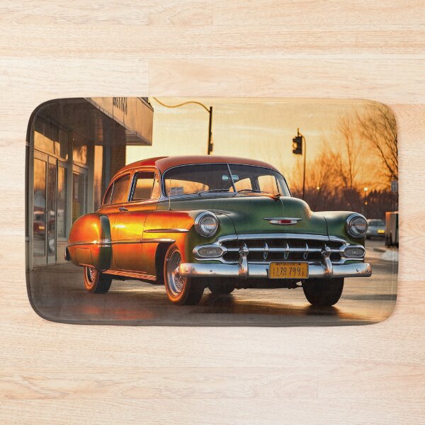 Item preview, Green 1950 Chevrolet Bel Air At Sunset designed and sold by Diego Re.