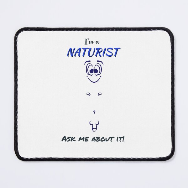 Item preview, Naturist Ask Me Mens designed and sold by NUDIMS.