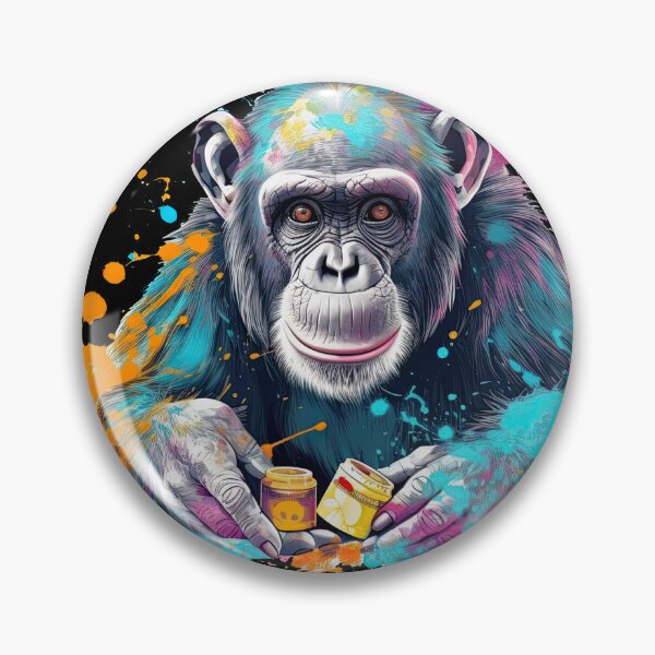 Artikelvorschau, Chimp-Inspired Masterpieces Your Inner Artist entworfen und verkauft von DooodleGod.