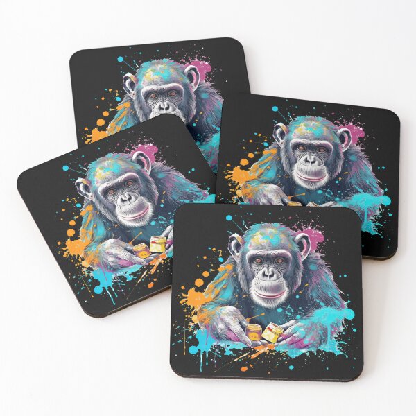 Item preview, Chimp-Inspired Masterpieces Your Inner Artist designed and sold by DooodleGod.