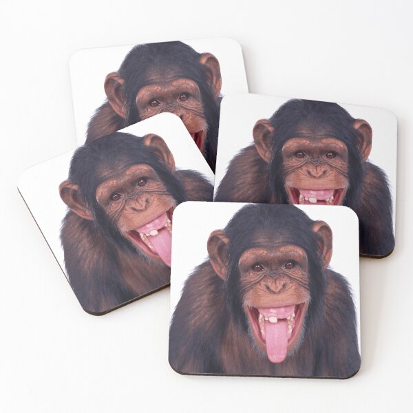 Item preview, American monkey black hair sticking tongue designed and sold by DejoStro58.