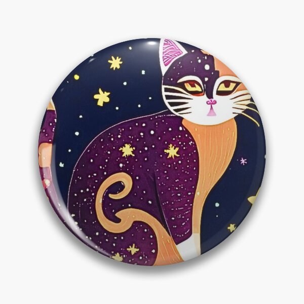 Item preview, Cosmic Orange Cat designed and sold by Nathalia  Lodi.