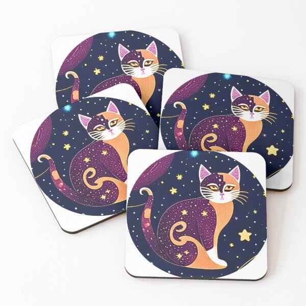 Item preview, Cosmic Orange Cat designed and sold by Nathalia  Lodi.