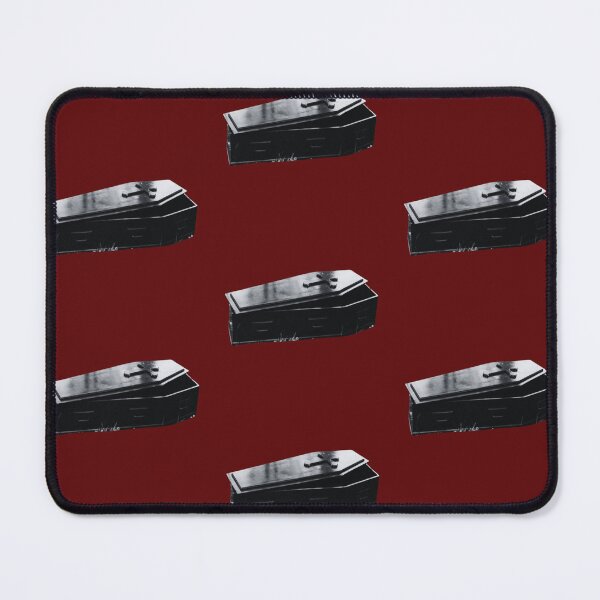 Item preview, Black Coffin Gothic Sticker designed and sold by Blue Blue Windows.