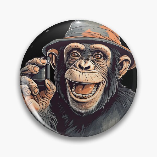 Item preview, Capture the Joy of Ape Selfies with Our Stylish designed and sold by DooodleGod.