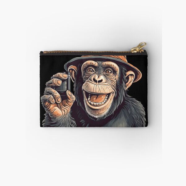 Artikelvorschau, Capture the Joy of Ape Selfies with Our Stylish entworfen und verkauft von DooodleGod.