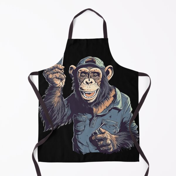 Item preview, Spontaneous Click: Chimpanzee Snaps a Selfie designed and sold by DooodleGod.