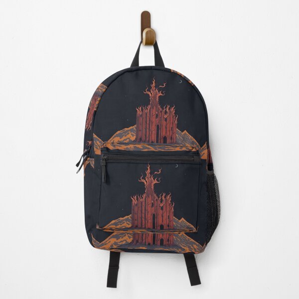 Item preview, Fire Castle on a Mountain Peak 1 designed and sold by RADRussell.