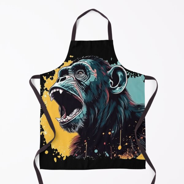 Item preview, Chimpanzee's Furious Skyward Shouting - Wild designed and sold by DooodleGod.