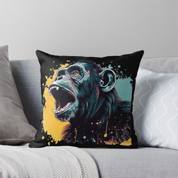 Item preview, Chimpanzee's Furious Skyward Shouting - Wild designed and sold by DooodleGod.