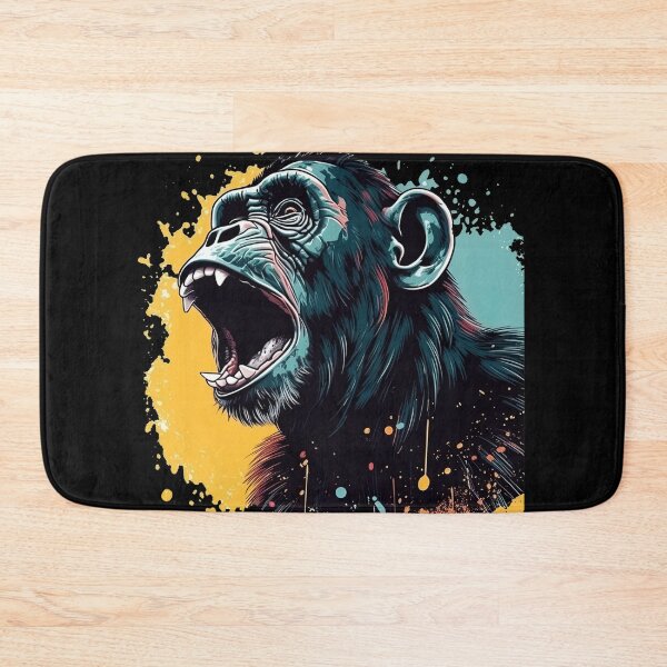 Item preview, Chimpanzee's Furious Skyward Shouting - Wild designed and sold by DooodleGod.