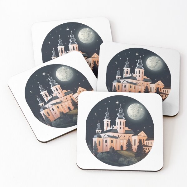 Item preview, Iconic Landmark - St. Bartholomew's Church in Night Lights designed and sold by lessyun.