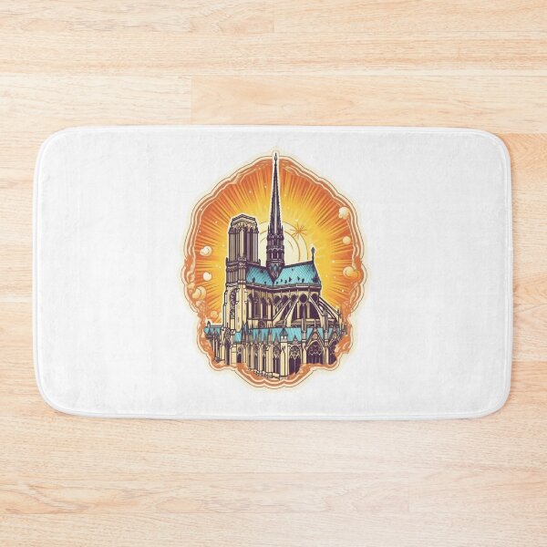 Item preview, Iconic Landmark - Notre-Dame de Paris in Sunlight designed and sold by lessyun.