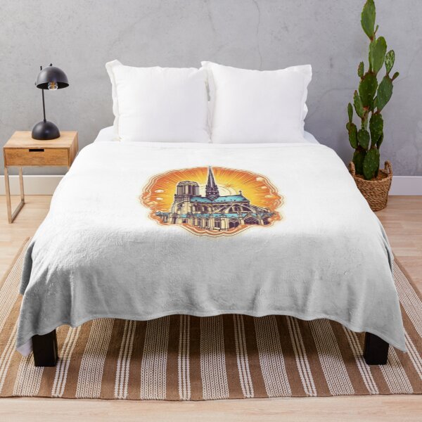 Item preview, Iconic Landmark - Notre-Dame de Paris in Sunlight designed and sold by lessyun.