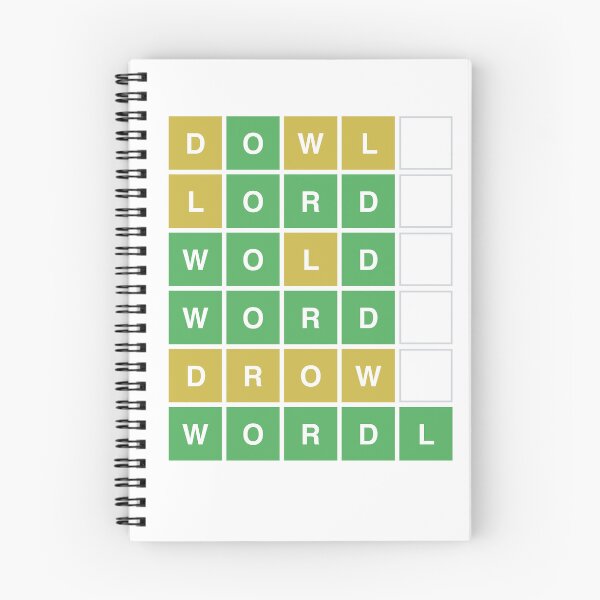 Item preview, WORDL Word Puzzle Game 4 Letter Anagram Play Fun Novelty Wordle designed and sold by Wendy Eriksson.