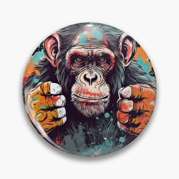 Item preview, Chimpanzee Battle-Ready Protective Gear: Resilient designed and sold by DooodleGod.