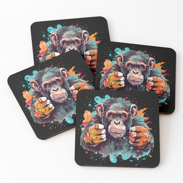 Item preview, Chimpanzee Battle-Ready Protective Gear: Resilient designed and sold by DooodleGod.