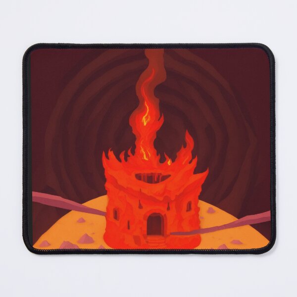 Item preview, Fire Castle inside Volcano Caldera designed and sold by RADRussell.