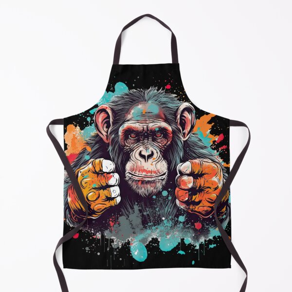 Item preview, Chimpanzee Battle-Ready Protective Gear: Resilient designed and sold by DooodleGod.