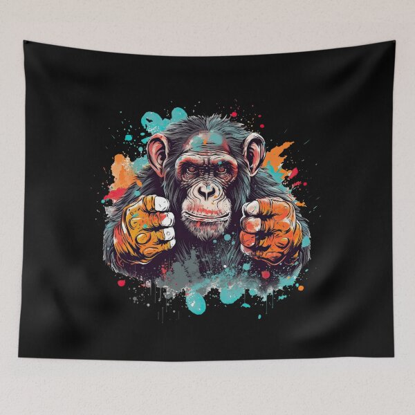 Item preview, Chimpanzee Battle-Ready Protective Gear: Resilient designed and sold by DooodleGod.