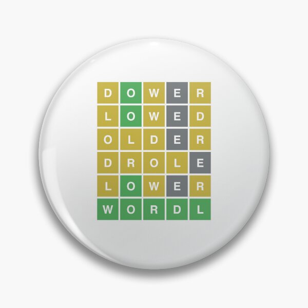 Item preview, WORDL Word Puzzle Game Anagram Play Fun Novelty Wordle designed and sold by Wendy Eriksson.
