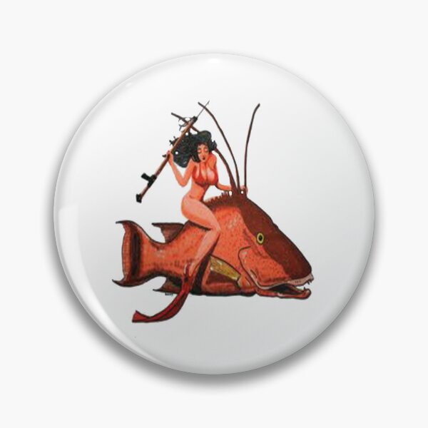 Item preview,  HOGFISH SPEARFISHING WOMAN designed and sold by DonnieWright.