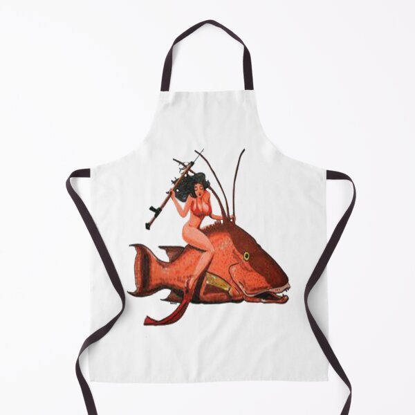Item preview, HOGFISH SPEARFISHING WOMAN designed and sold by DonnieWright.