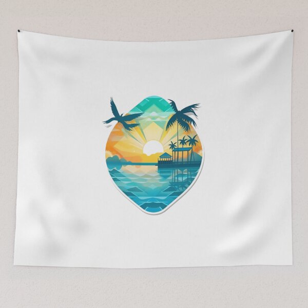 Item preview, Iconic Landmark - Maldives in Sunlight designed and sold by lessyun.