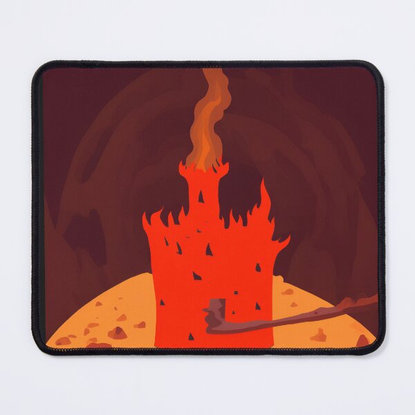 Item preview, Fire Castle inside Volcano Caldera designed and sold by RADRussell.
