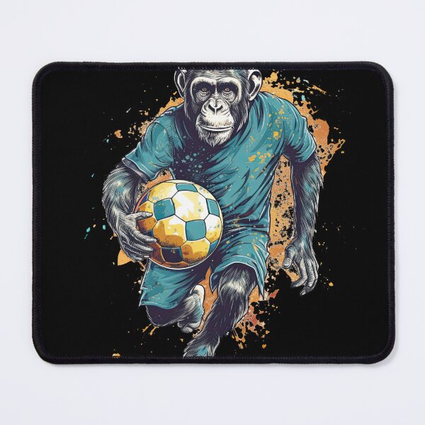 Item preview, Adaptable Athletic Ape: Soccer-Playing Primate designed and sold by DooodleGod.